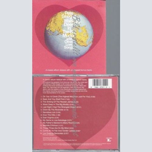 CD--PETE SEEGER--WAIST DEEP IN THE BIG MUDDY