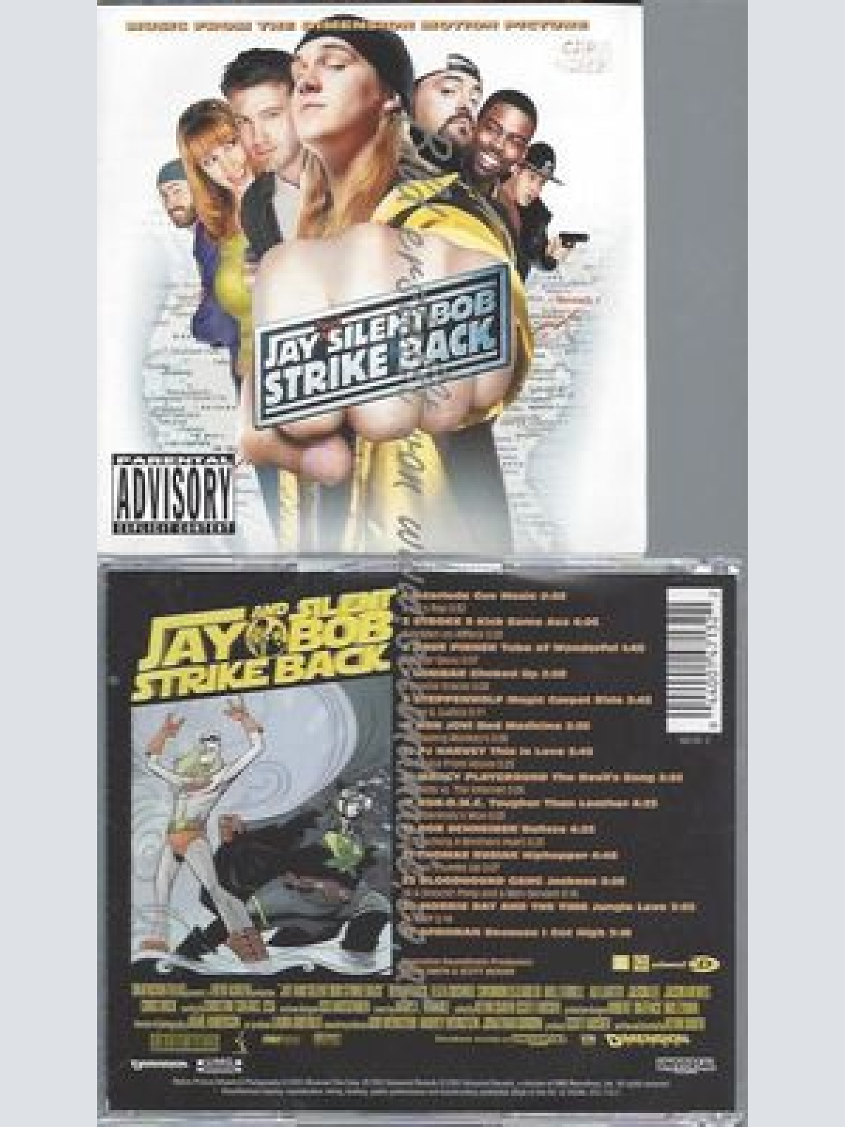 CD--OST UND VARIOUS--JAY UND SILENT BOB SCHLAGEN ZURÜCK -JAY AND SILENT BOB STRI