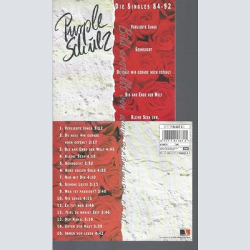 CD--PURPLE SCHULZ--DIE SINGLES -84-92