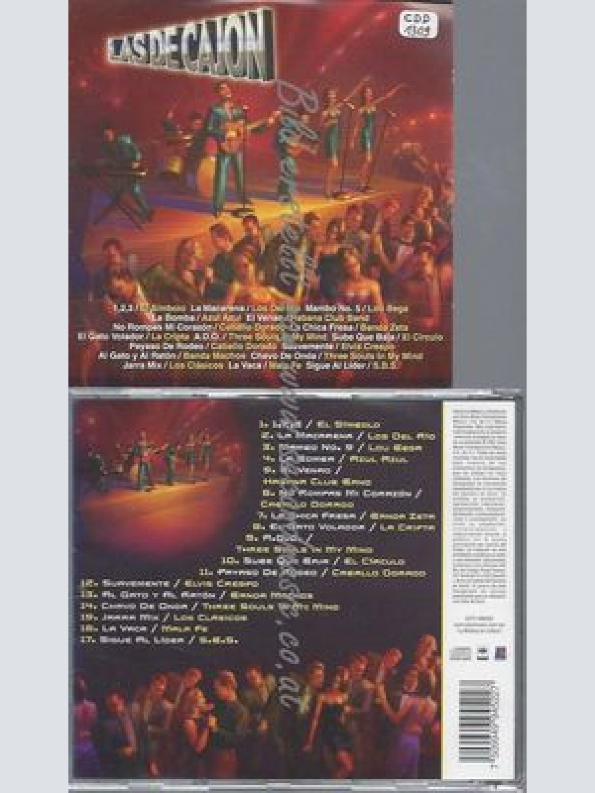 CD--LAS DE CAJON