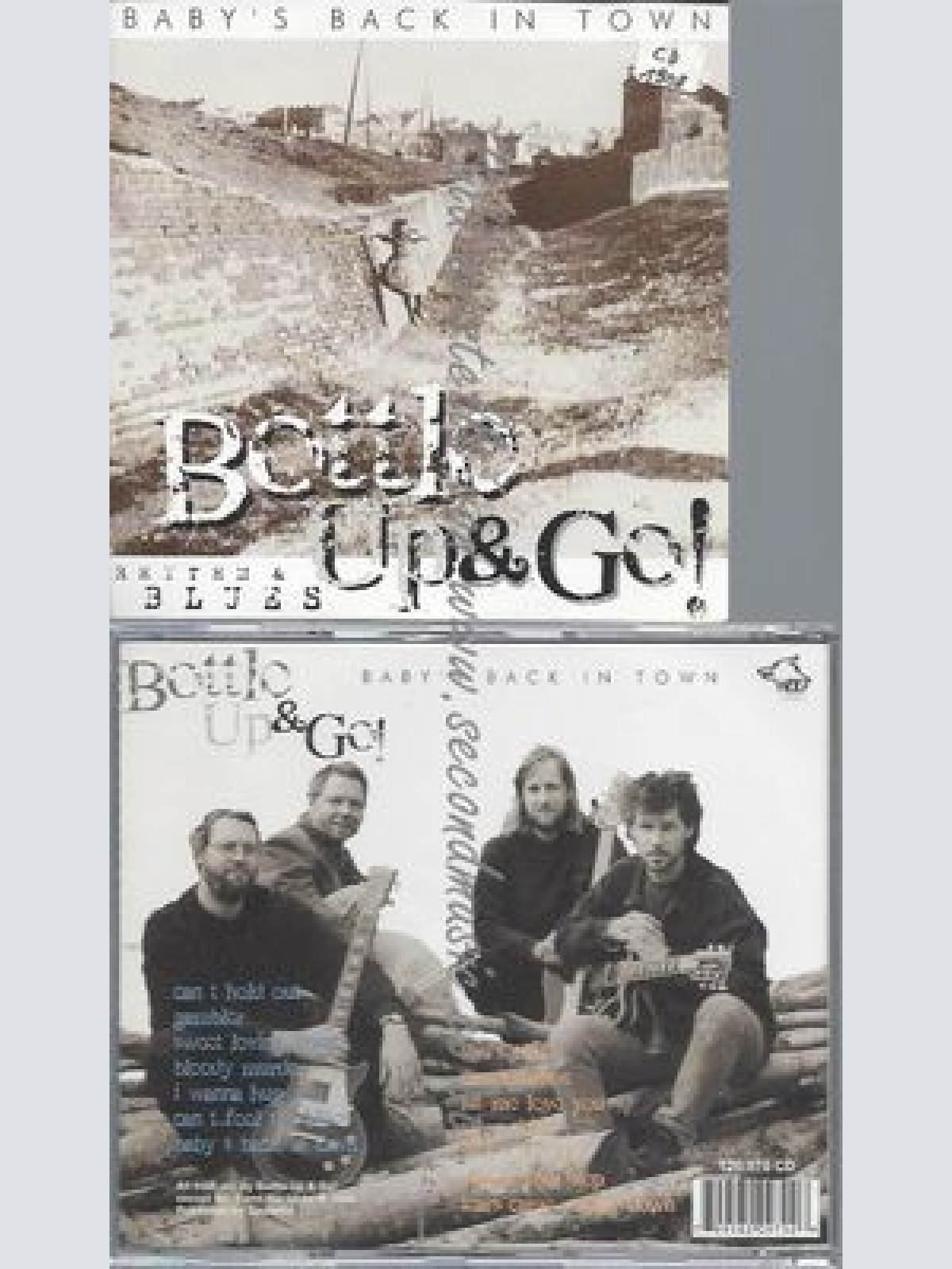 CD--BOTTLE UP & GO--BABY'S BACK IN TOWN