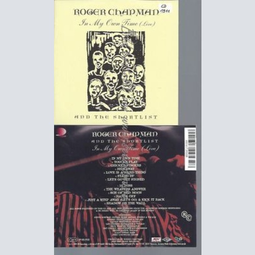 CD--LIVE | DOPPEL-CD/ CHAPMAN,ROGER--IN MY OWN TIME