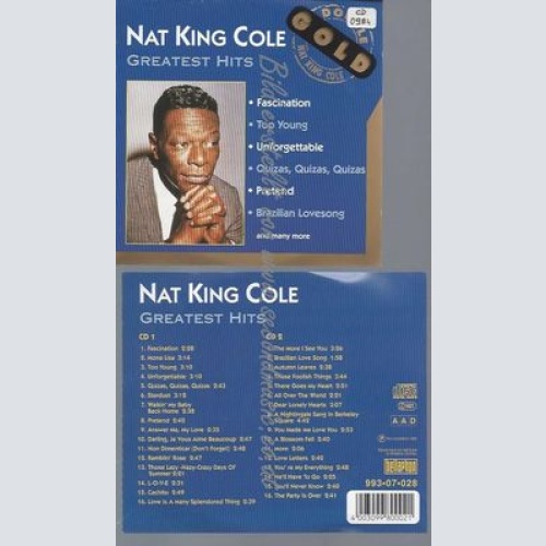 CD--NAT KING COLE--NAT KING COLE-GREATEST HITS | DOPPEL-CD