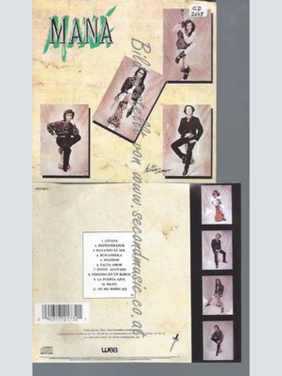 CD--MANA--FALTA AMOR