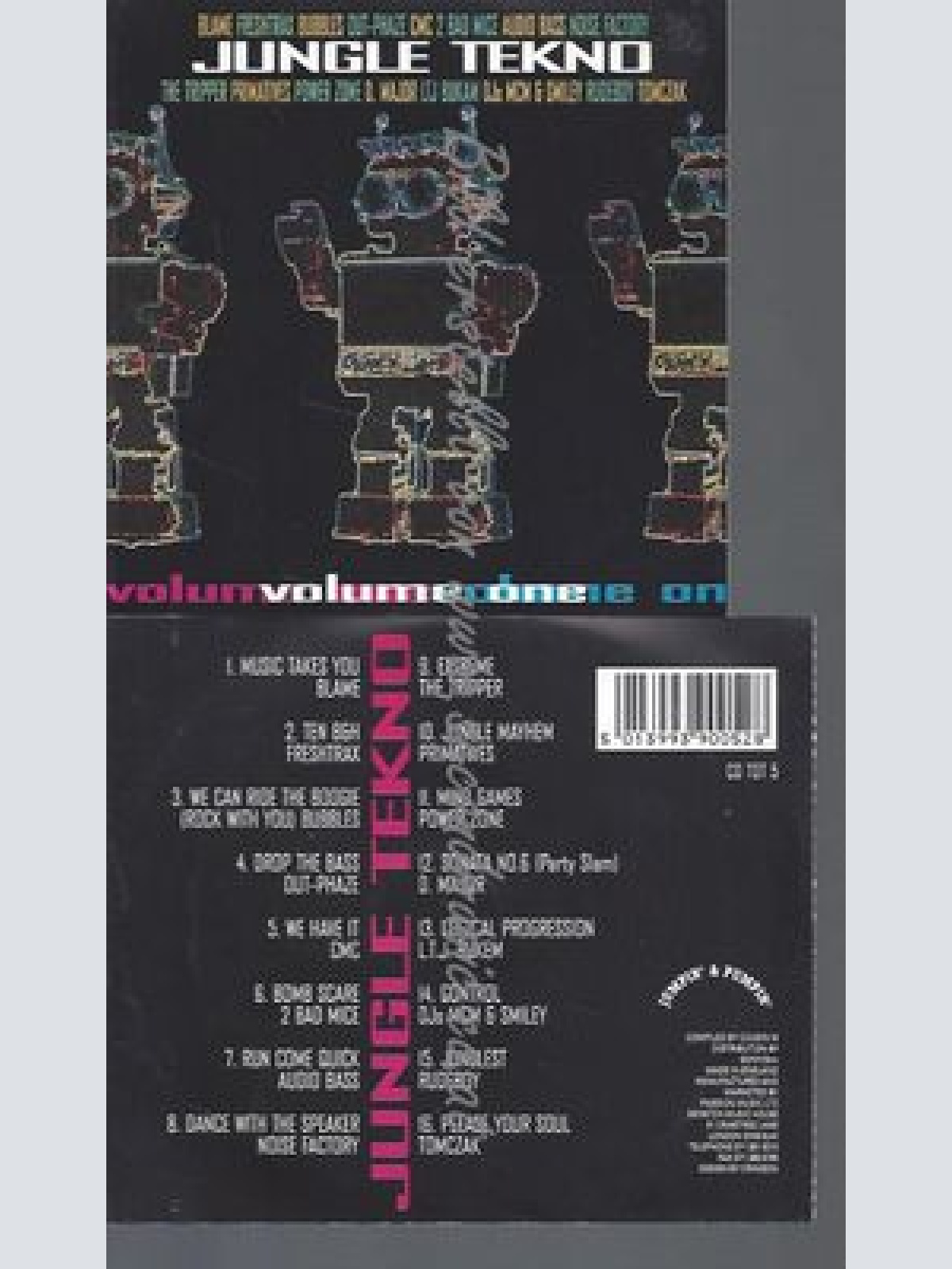 CD--VARIOUS--JUNGLE TEKNO VOL. 1 | IMPORT