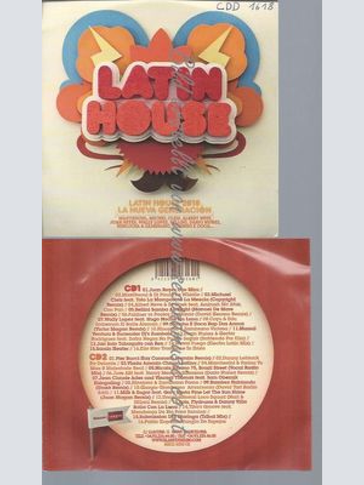 CD--VARIOUS--LATIN HOUSE  LA NUEVA GENERACION | DOPPEL-CD