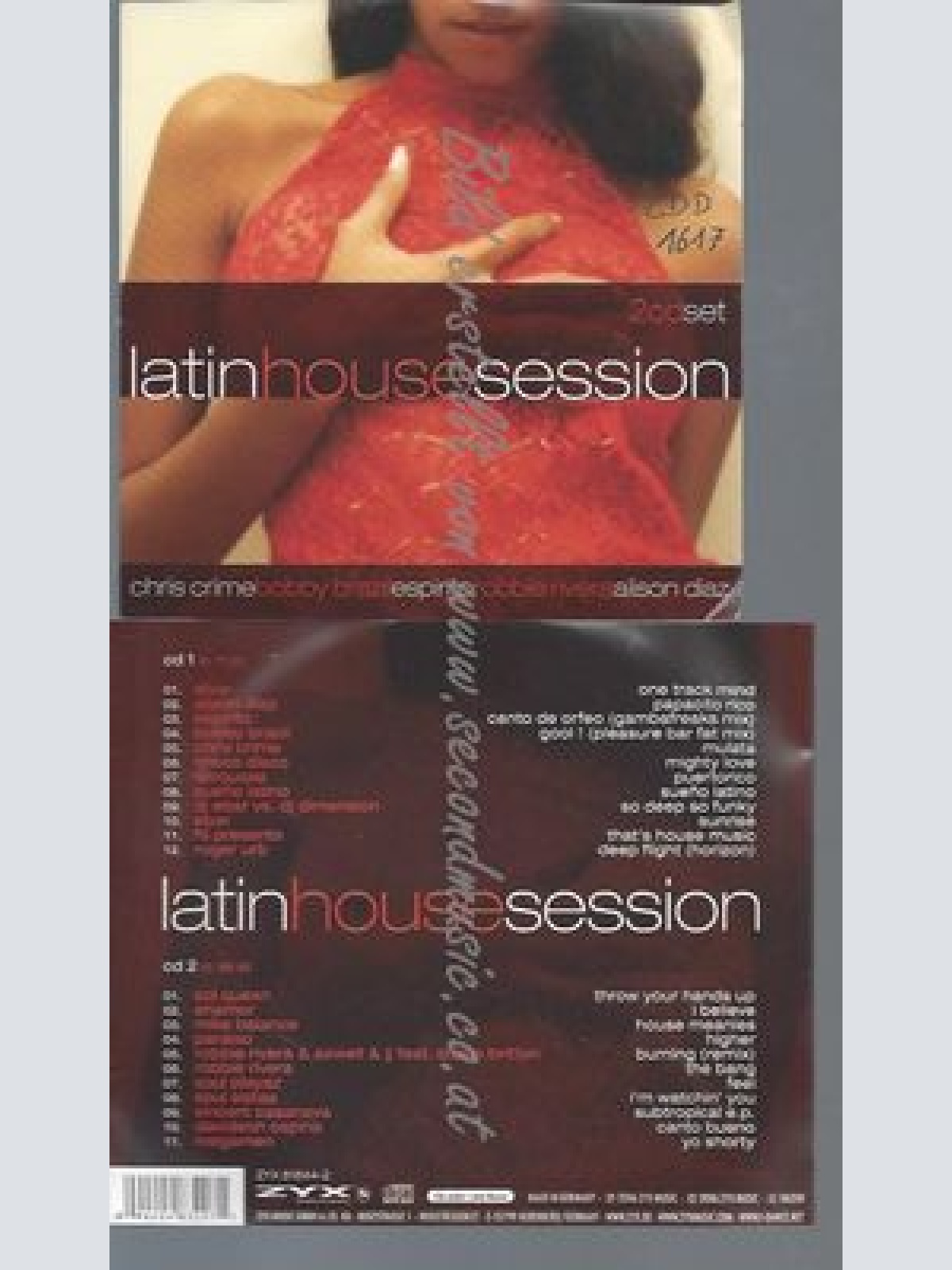 CD--VARIOUS--LATIN HOUSE SESSION | DOPPEL-CD