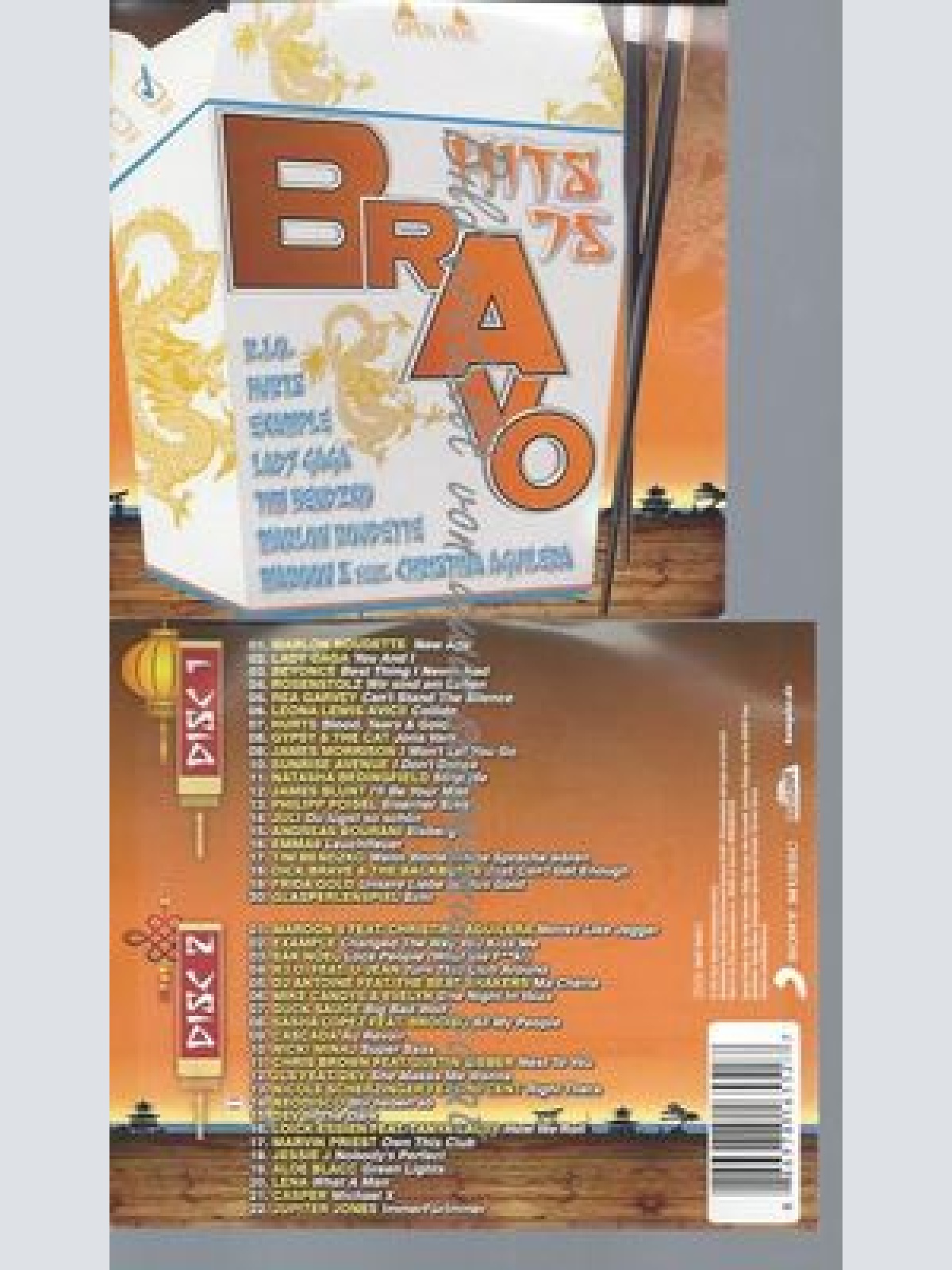 CD--VARIOUS--BRAVO HITS 75  | DOPPEL-CD