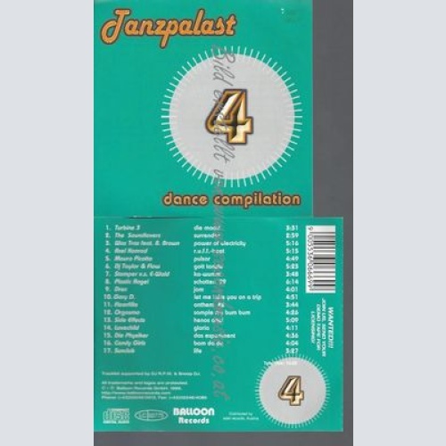 CD--VARIOUS--TANZPALAST 4 DANCE COMPILATION