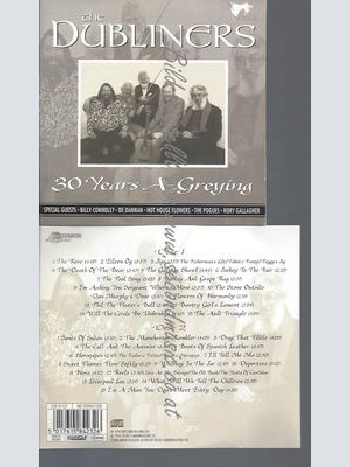 CD--THE DUBLINERS-- 30 YEARS A-GREYING | IMPORT