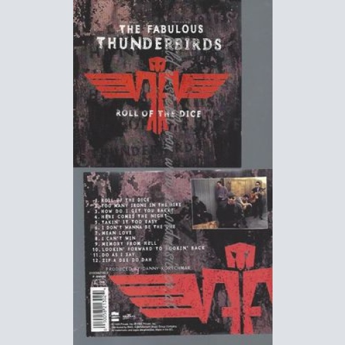 CD--THE FABULOUS THUNDERBIRDS--ROLL OF THE DICE