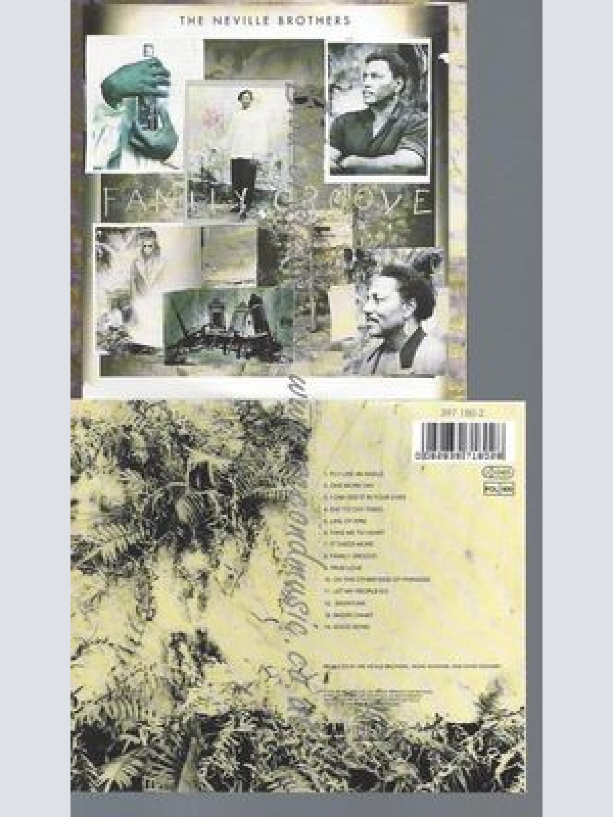 CD--THE NEVILLE BROTHERS--FAMILY GROOVE