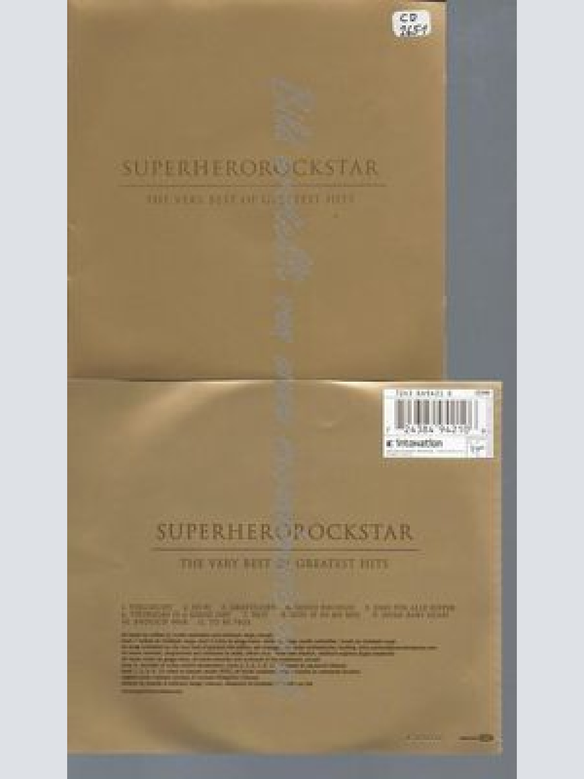 CD--SUPERHEROROCKSTAR--BEST OF GREATEST HITS,THE VERY