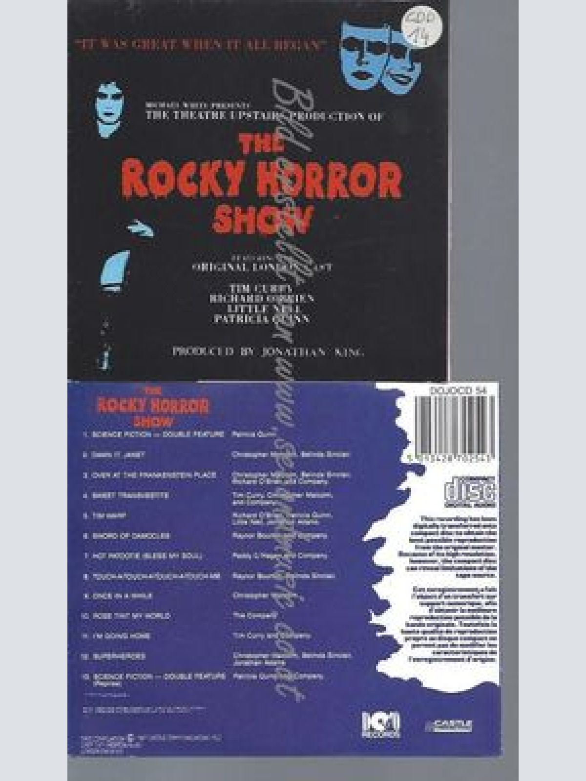 CD--THE ROCKY HORROR SHOW
