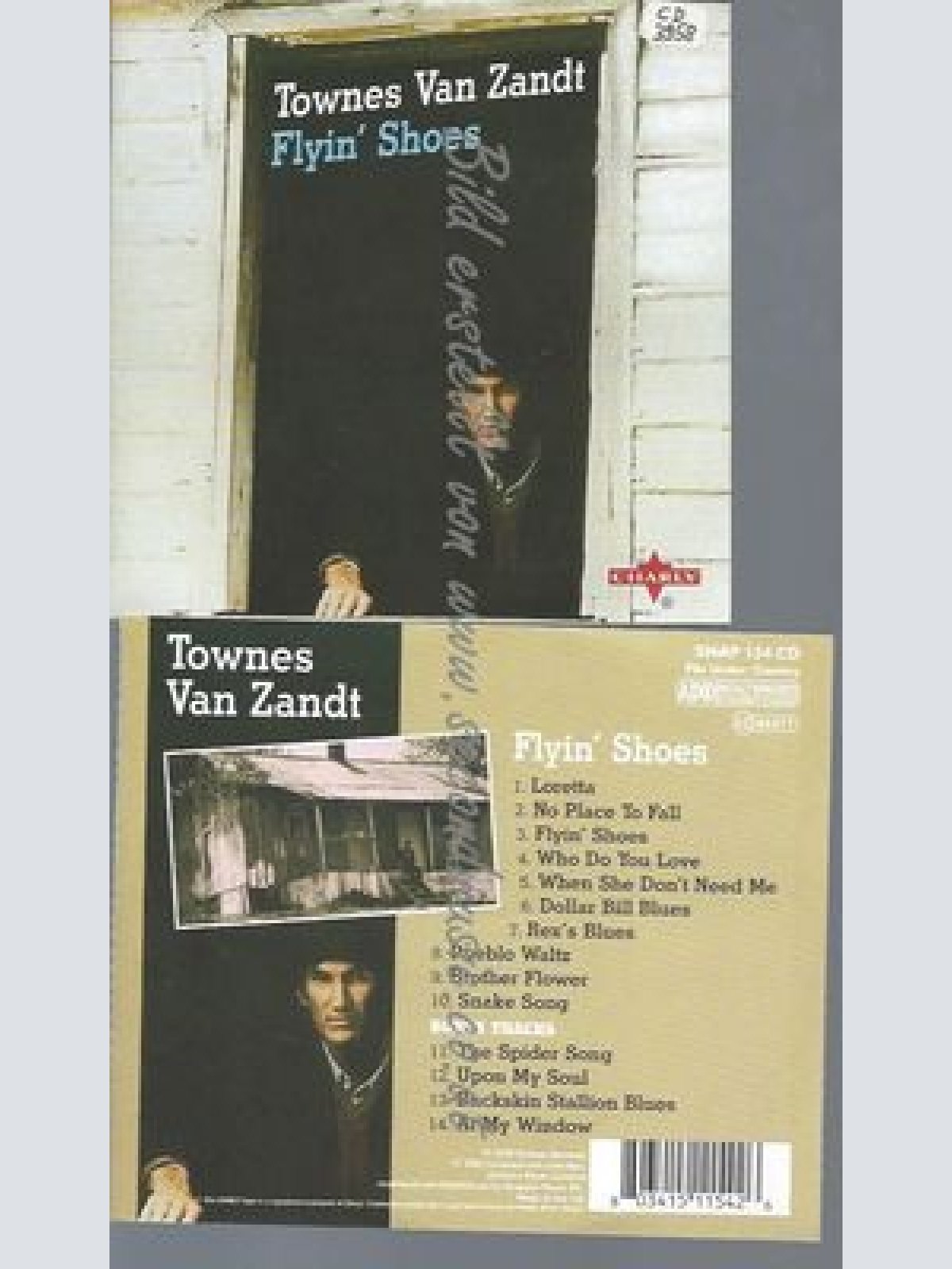 CD--TOWNES VAN ZANDT--FLYIN' SHOES