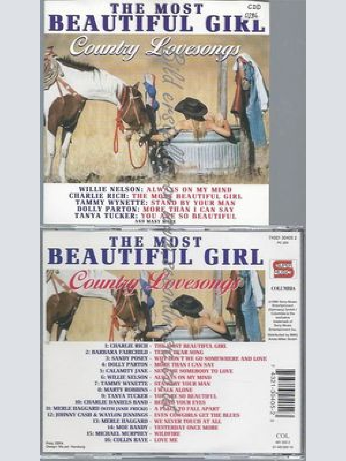 CD--DIVERSE SCHLAGER--THE MOST BEAUTIFUL GIRL