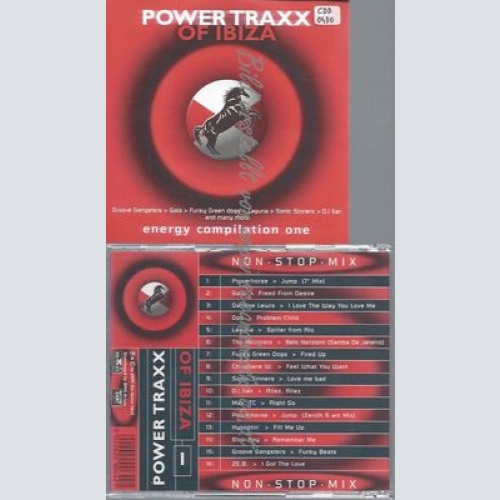 CD--DIVERSE--POWER TRAXX OF IBIZA