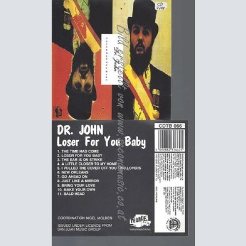 CD--DR. JOHN--LOSER FOR YOU BABY | IMPORT