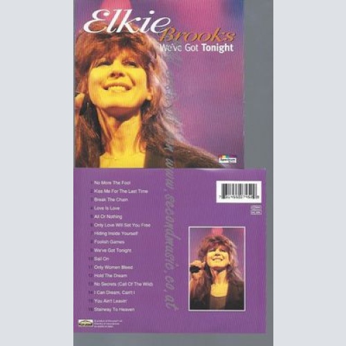 CD--ELKIE BROOKS--WE'VE GOT TONIGHT