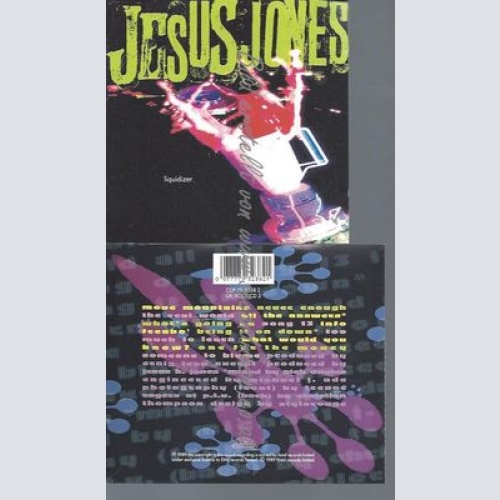 CD--JESUS JONES--LIQUIDIZER | ORIGINAL RECORDING REMASTERED