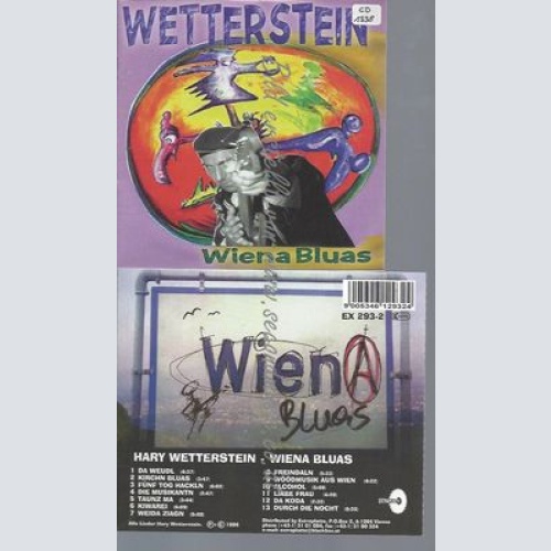 CD--HARY WETTERSTEIN--WIENA BLUAS