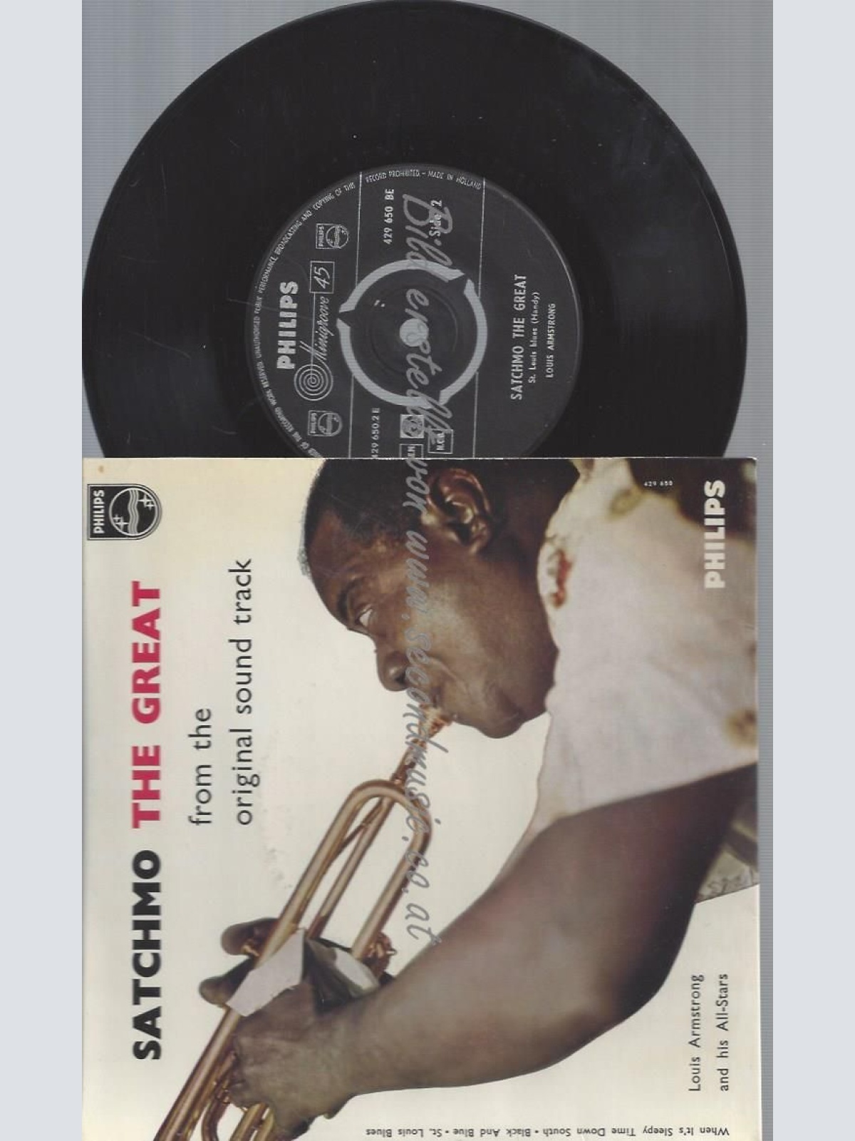 7"  Louis Armstrong And His All-Stars – Satchmo The Great
