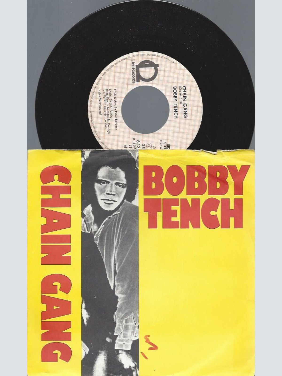 7"   Bobby Tench – Chain Gang