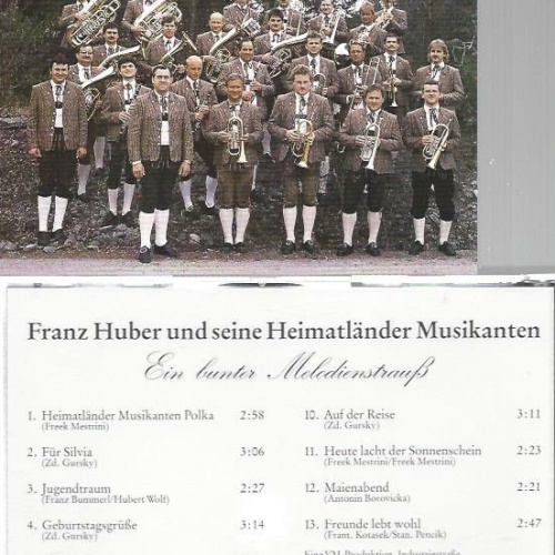 CD--Franz Huber--  Ein bunter Melodienstrauß