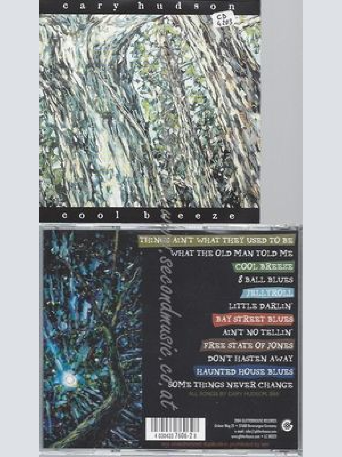 CD--CARY HUDSON--COOL BREEZE