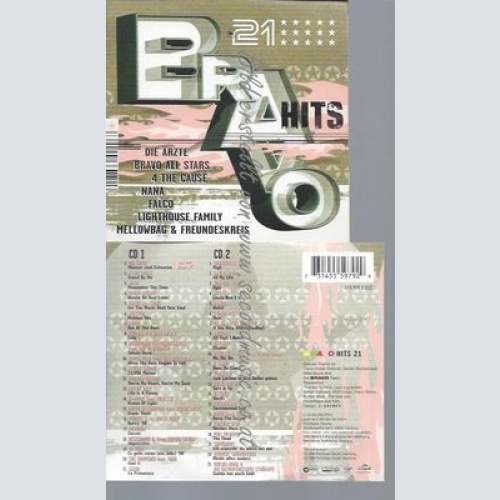 CD--DIE ÄRZTE UND JON BON JOVI--BRAVO HITS 21  | DOPPEL-CD