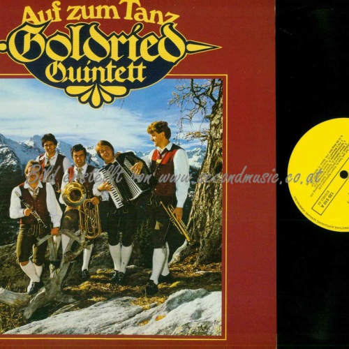 LP--Goldried Quintett – Auf Zum Tanz  / NM /