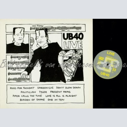 LP--UB 40 LIVE--