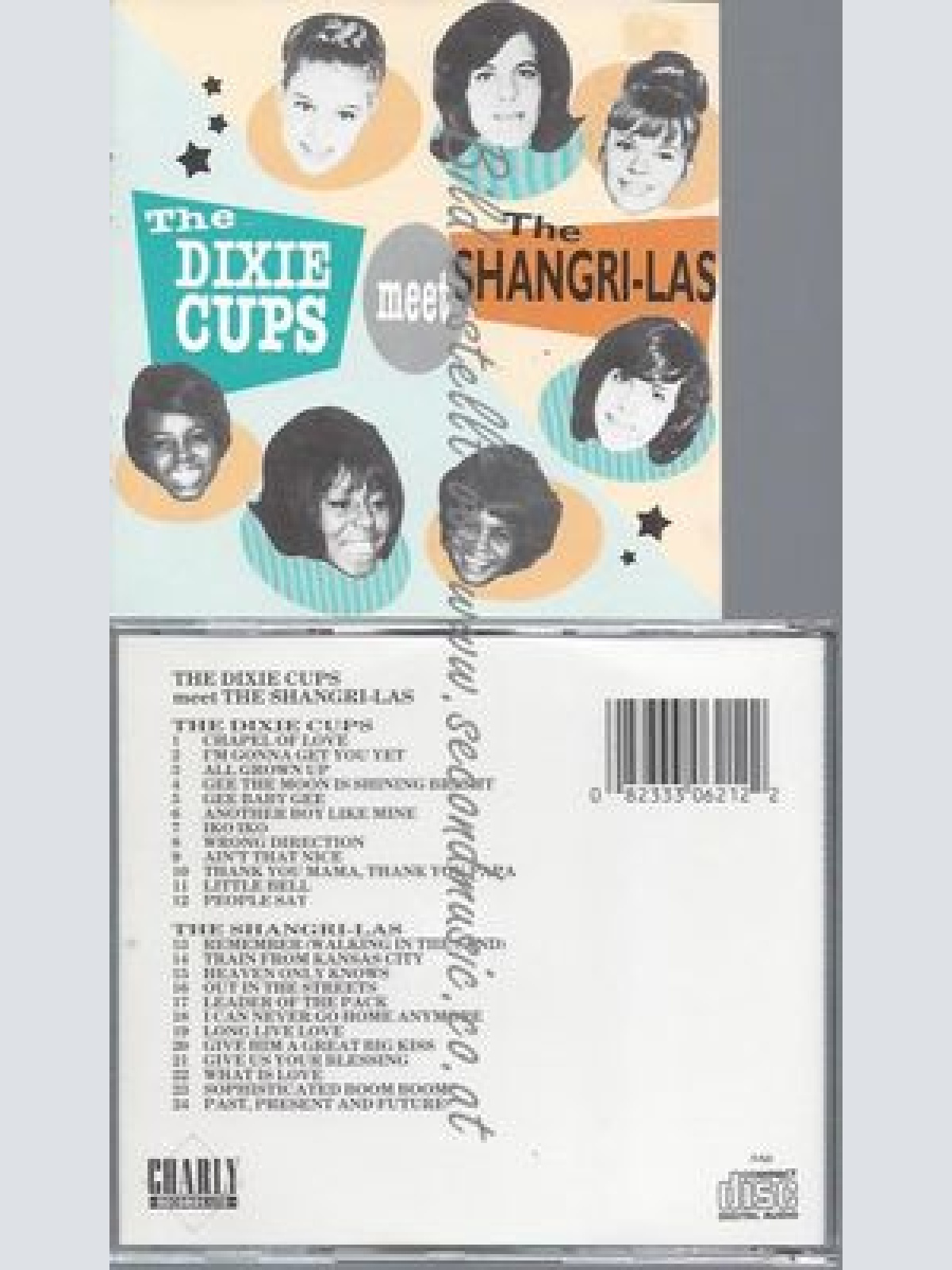 CD-- The Dixie Cups / The Shangri-Las – The Dixie Cups Meet The Shangri-Las