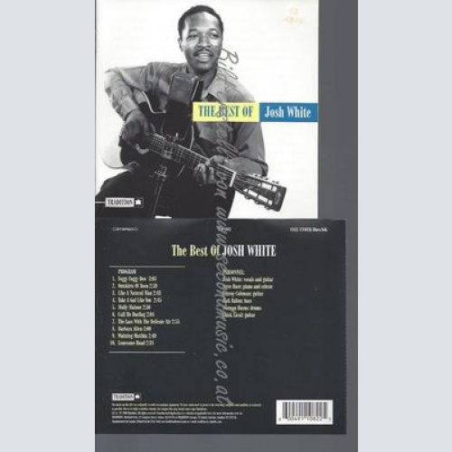 CD--JOSH WHITE--IN MEMORIAM