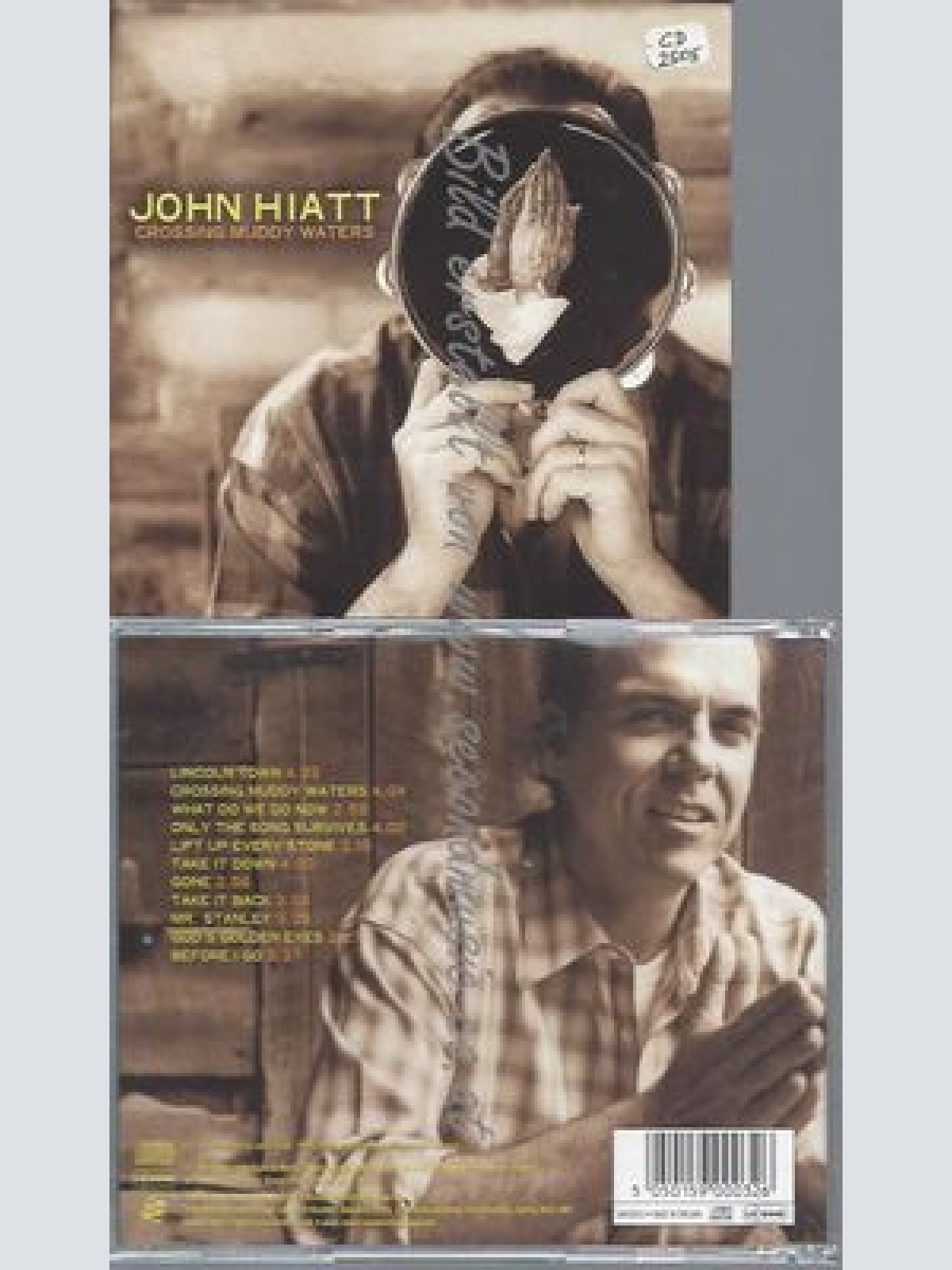 CD--JOHN HIATT--CROSSING MUDDY WATERS
