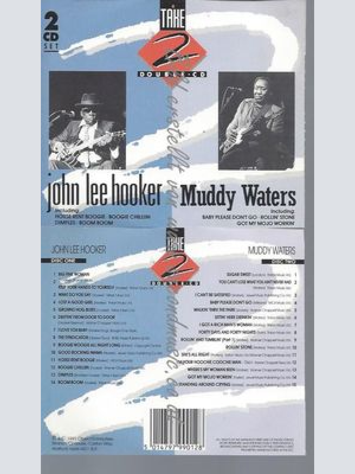 CD--JOHN LEE HOOKER--TAKE  - CD +  CD MUDDY WATERS- -CD-