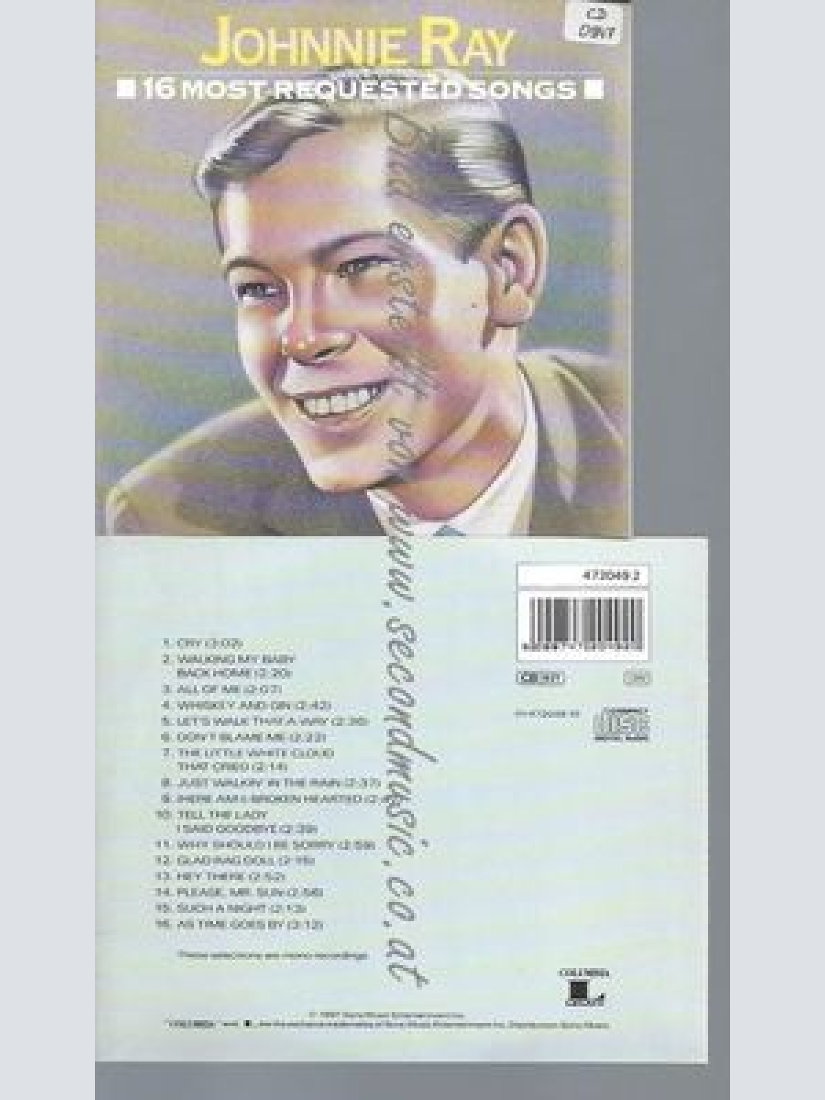 CD--JOHNNIE RAY-- 16 MOST REQUESTED...