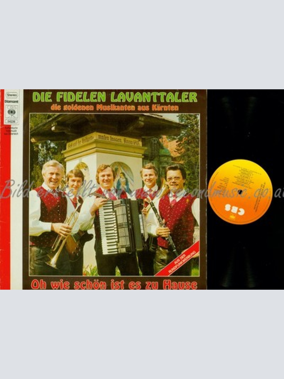 LP--DIE FIDELEN LAVANTTALER--OH WIE SCHÖN IST ES ZU HAUSE--