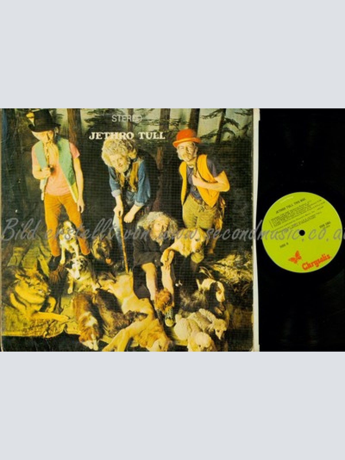 LP--JETHRO TULL--THIS WAS--FOC--CHR 1041--US LP