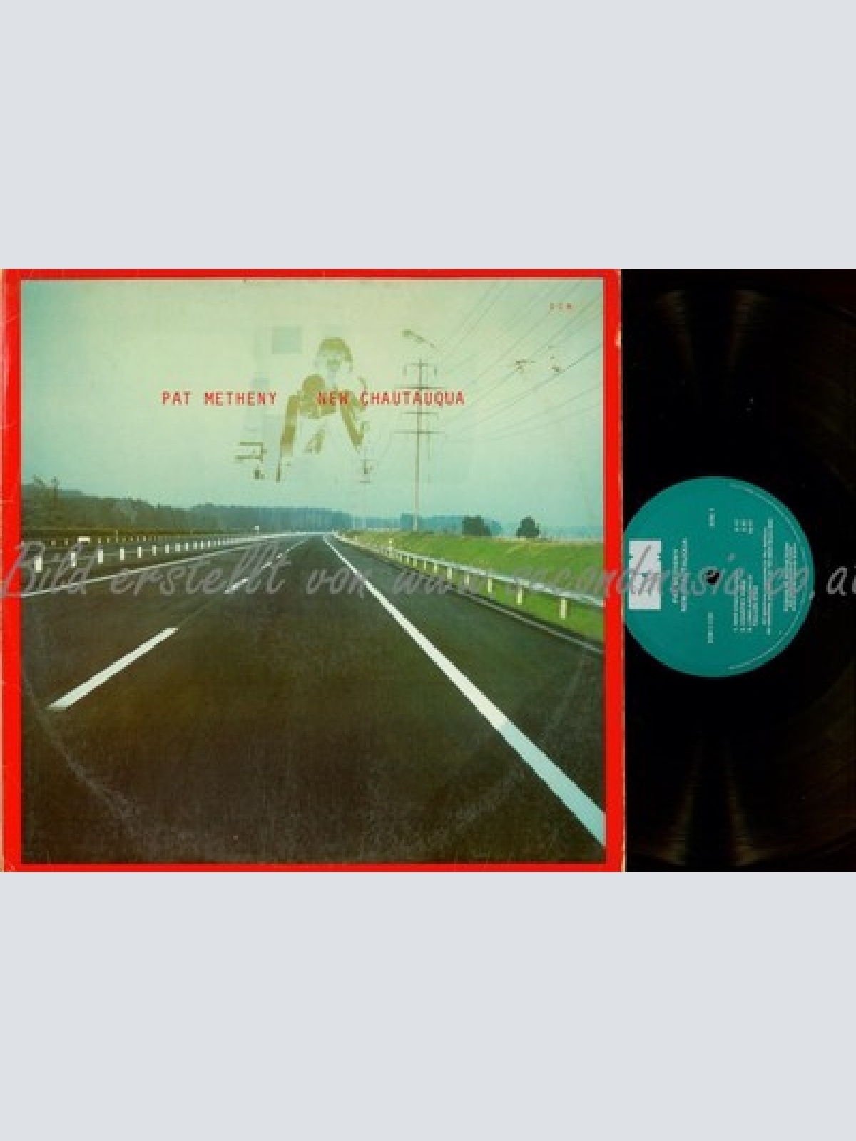LP--PAT METHENY--NEW CHAUTAUQUA--US LP--ECM 11131