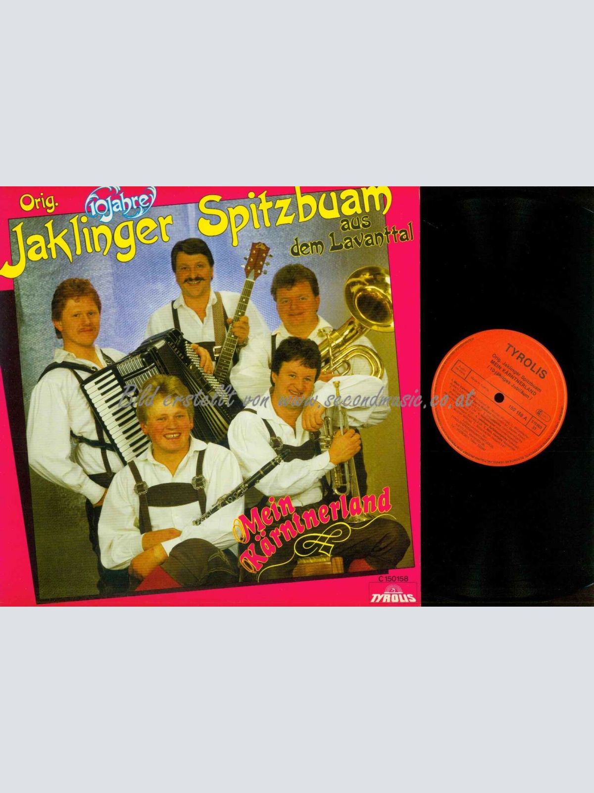 LP-- Jaklinger Spitzbuam  -- Mein Kärntnerland / NM /