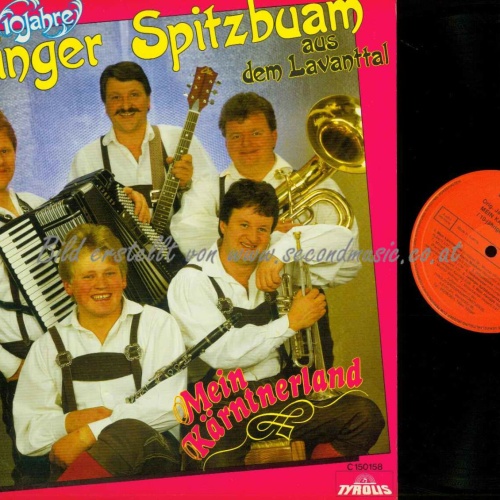 LP-- Jaklinger Spitzbuam  -- Mein Kärntnerland / NM /