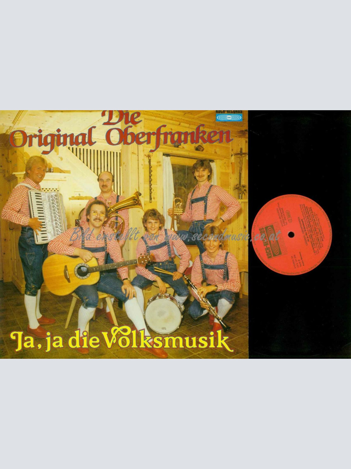 LP-- Die Original Oberfranken – Ja, Ja Die Volksmusik  NM /