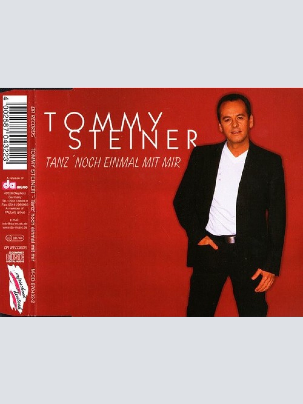 CD, Maxi Tommy Steiner - Tanz' Noch Einmal Mit Mir
