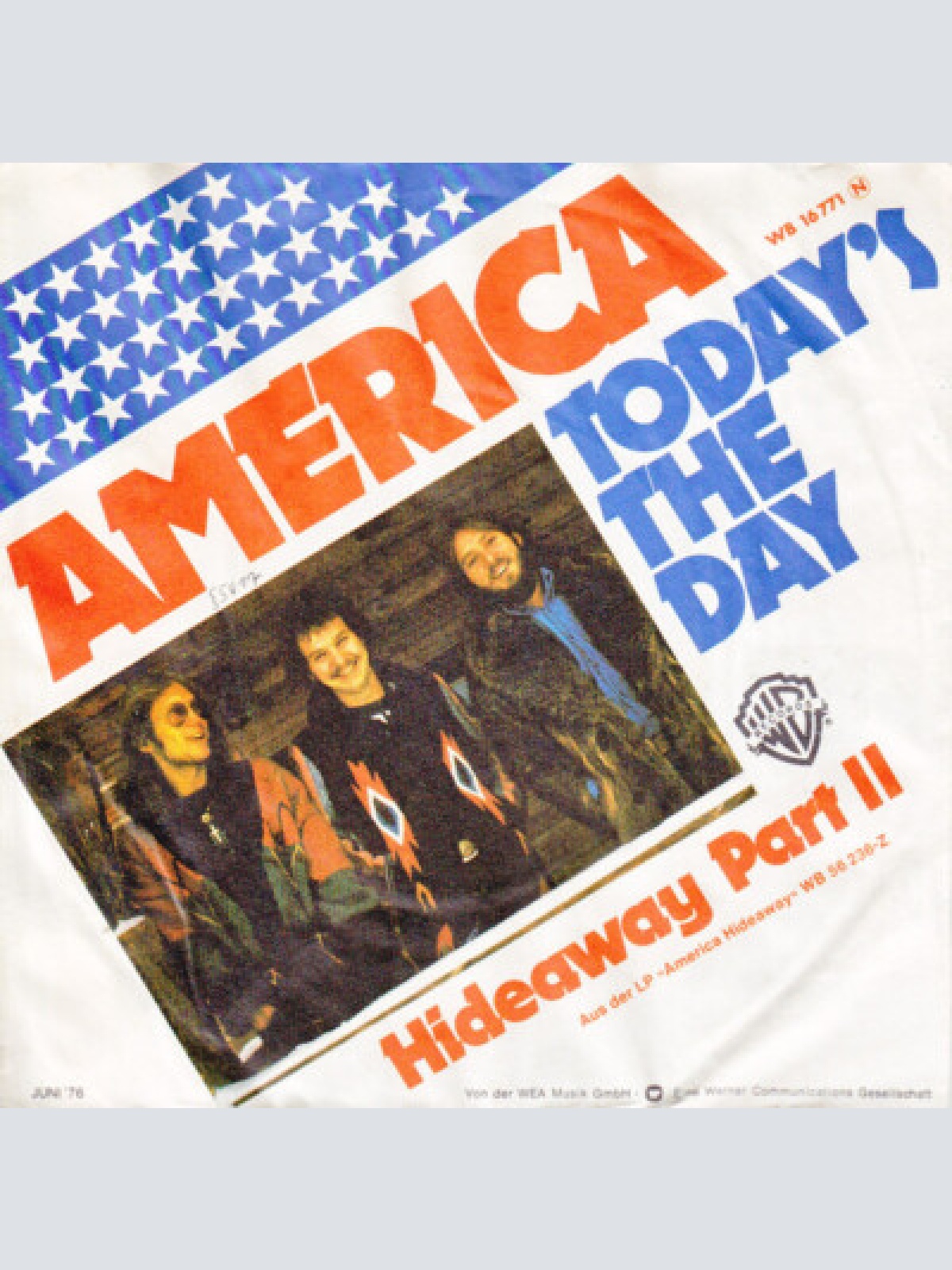 7", Single America (2) - Today's The Day