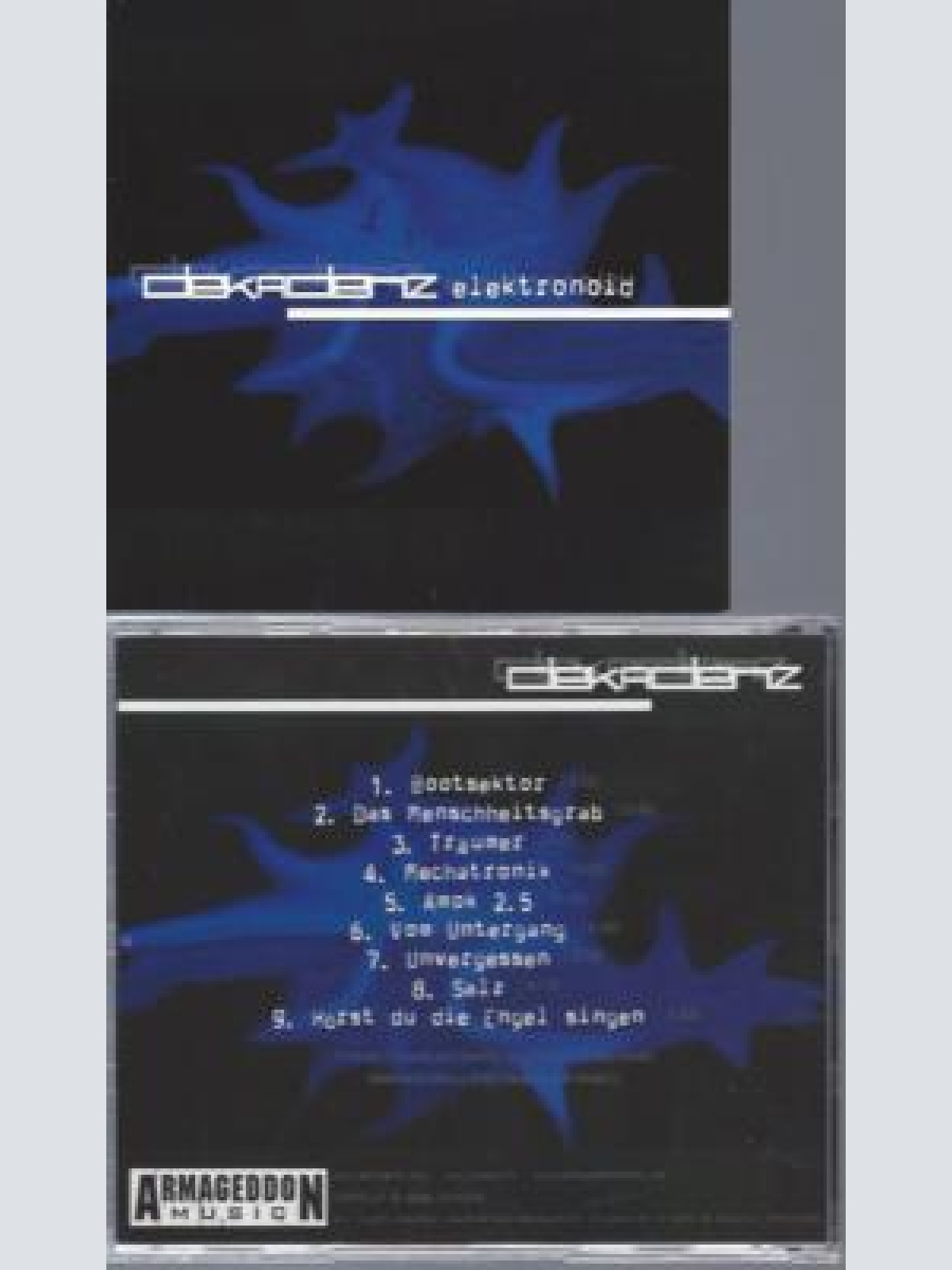 CD--DEKADENZ ELEKTRONOID