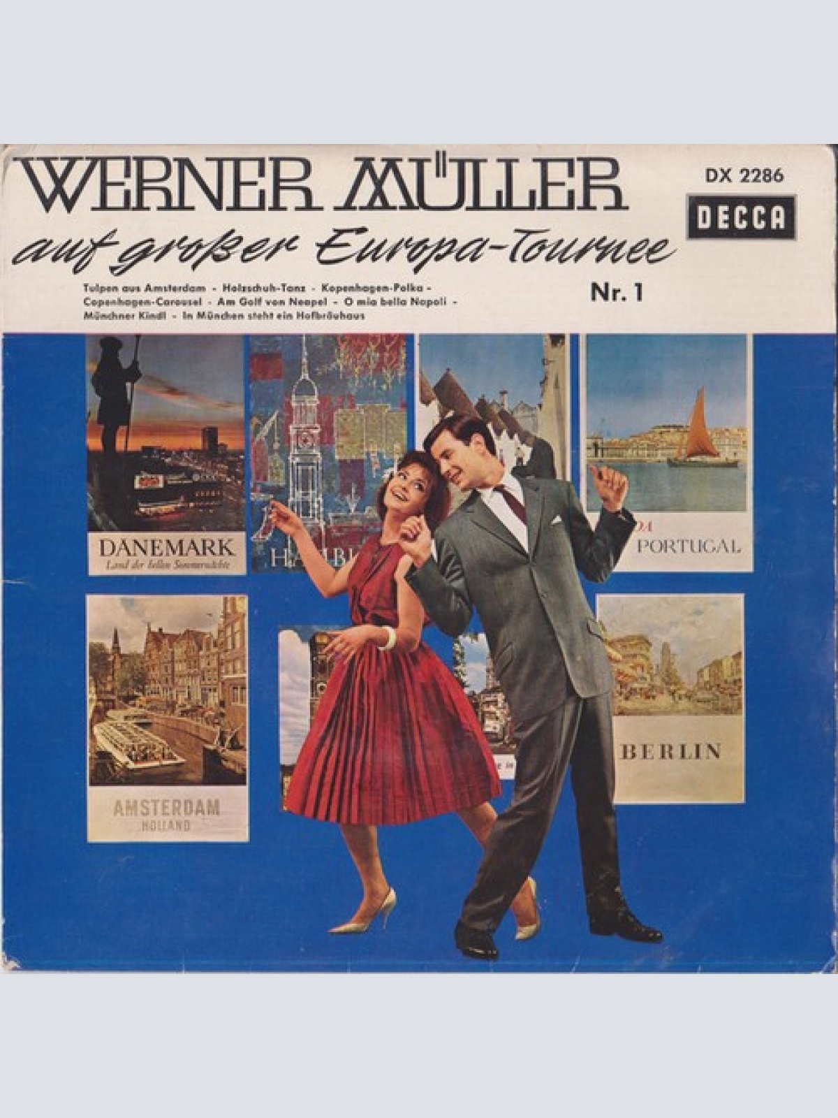 7", EP, Single, Mono Werner Müller - Werner Müller Auf Großer Europa-Tournee ...