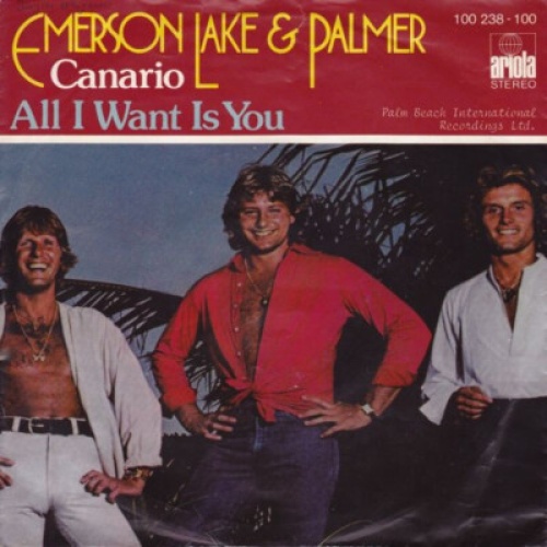 7", Single Emerson, Lake & Palmer - Canario