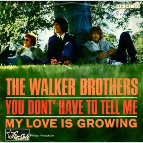 7", Single The Walker Brothers - You Don't Have To Tell Me / My Love Is Growing