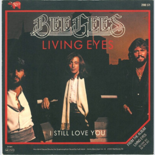 7", Single Bee Gees - Living Eyes